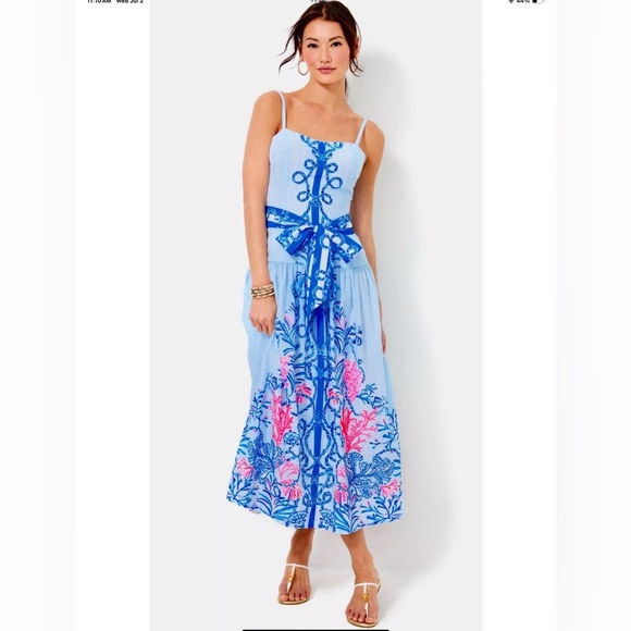 Lilly Pulitzer Dresses & Skirts - Lilly Pulitzer NWT Saylar Maxi Dress Naut Today ⚓️ Size 14